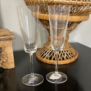 Set of 2 WATERFORD MARQUIS Treviso Champagne Flutes NWT